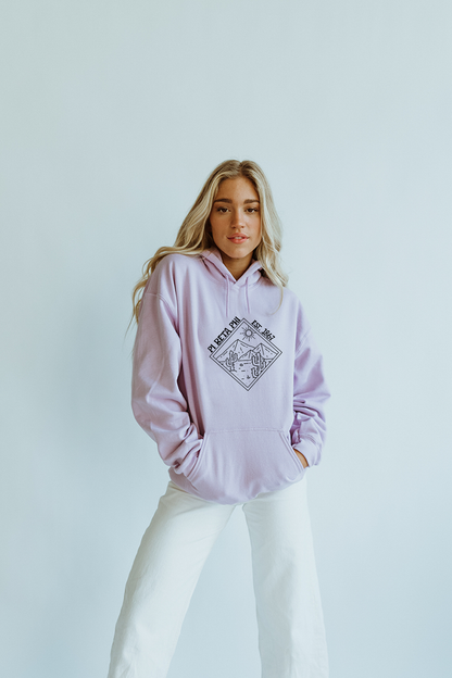Lavender Landscape hoodie