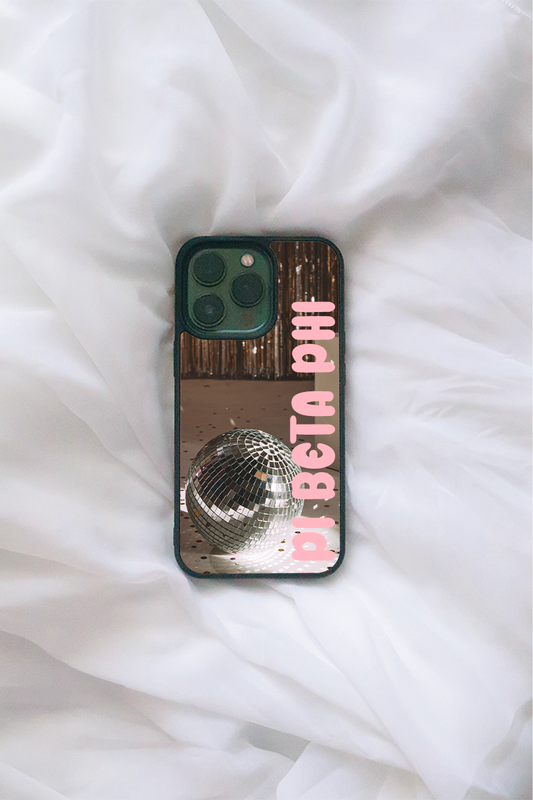 Pink Disco iPhone case - Pi Beta Phi