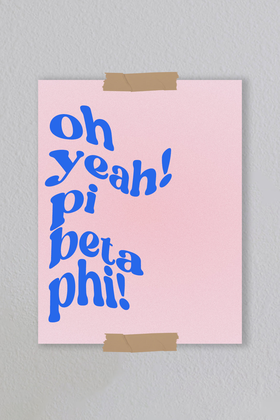 Pi Beta Phi - Art Print #11 (8.5x11)