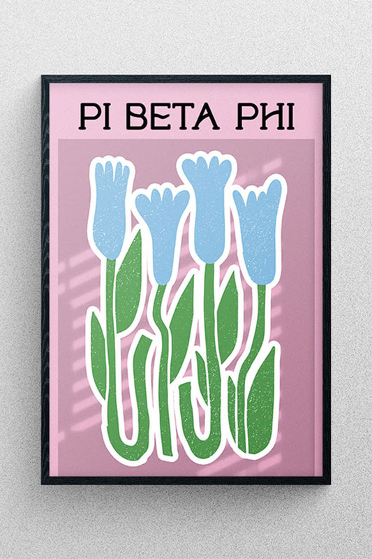 Pi Beta Phi - Art Print #18 (8.5x11)