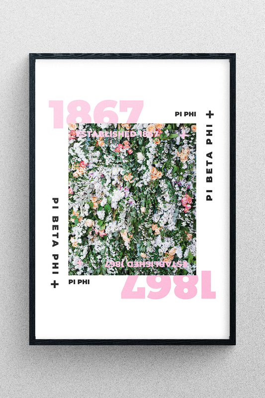 Pi Beta Phi - Art Print #2 (8.5x11)