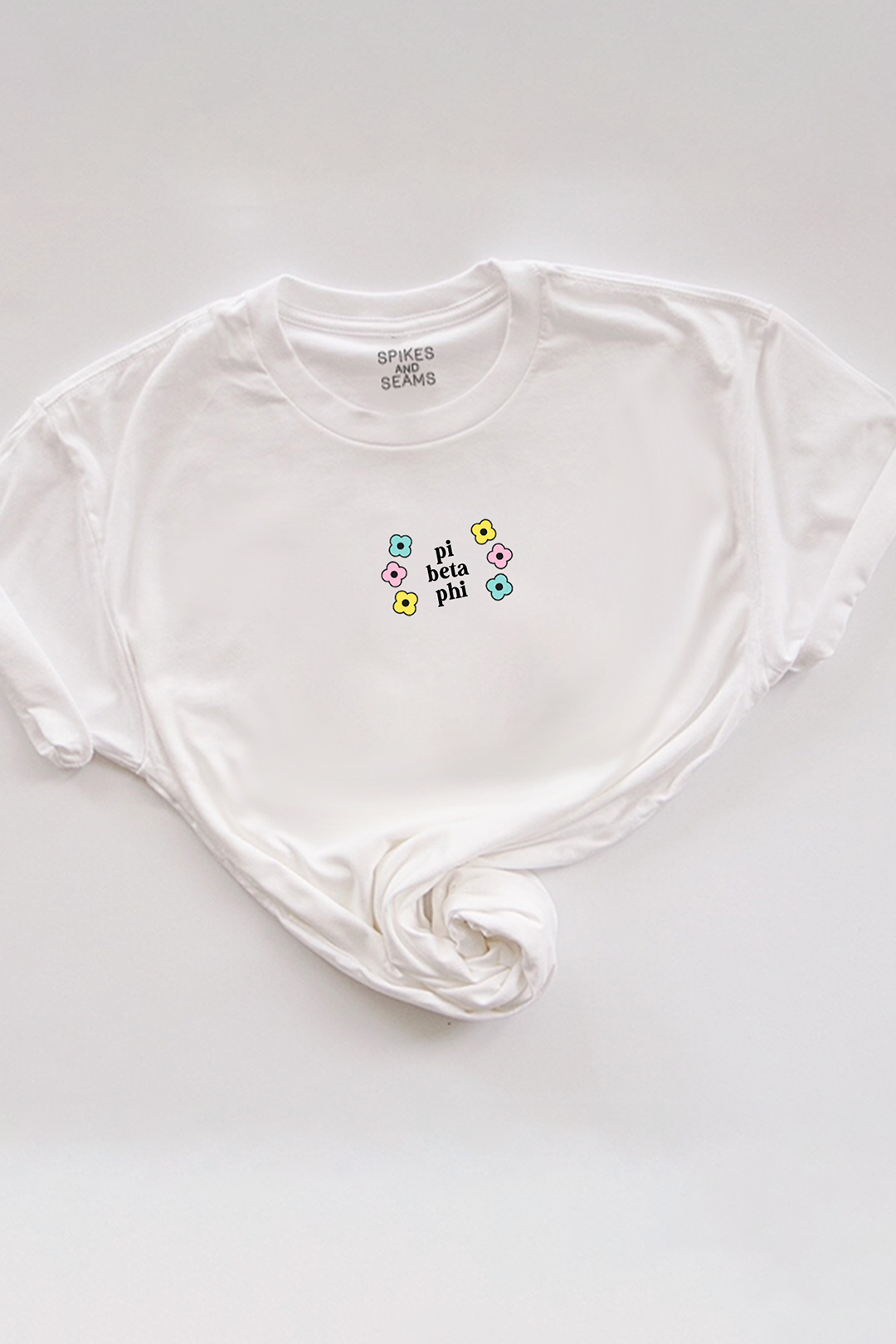 Flower Design tee - Pi Beta Phi