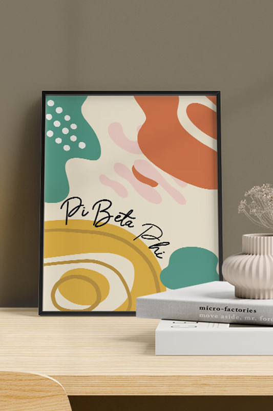 Pi Beta Phi - Art Print #3 (8.5x11)