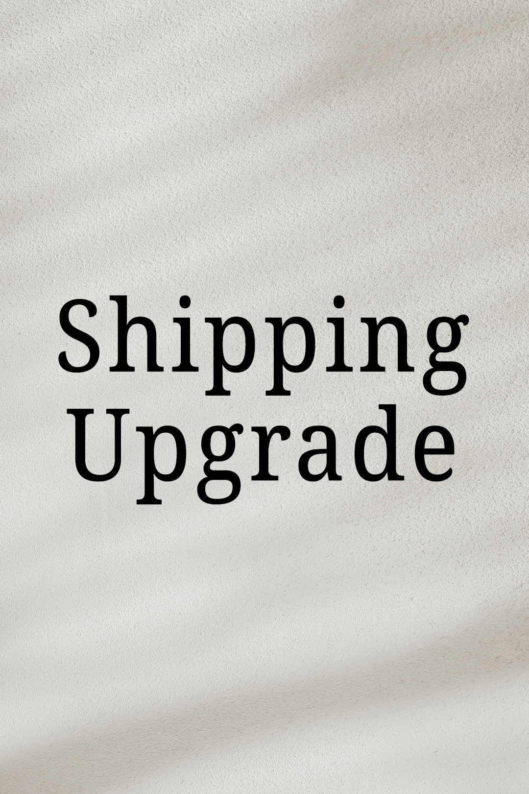 Shipping Upgrade - Spikes and Seams Greek