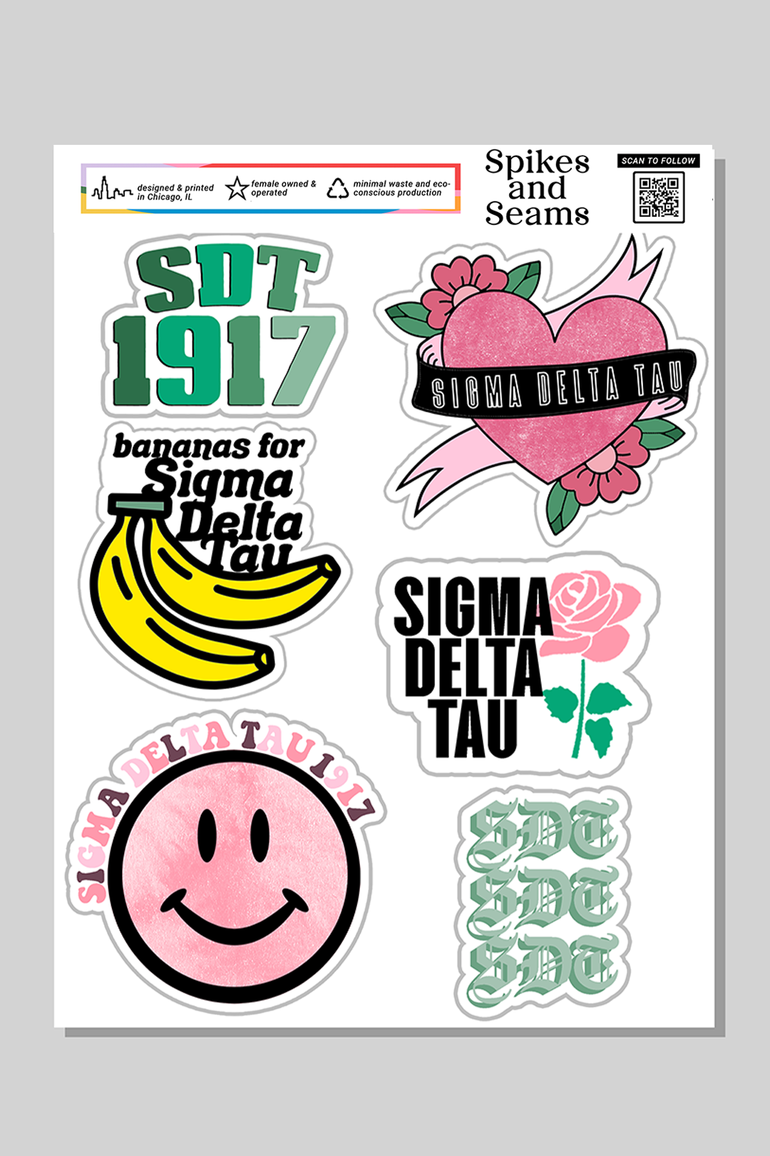 Sorority sticker set #5
