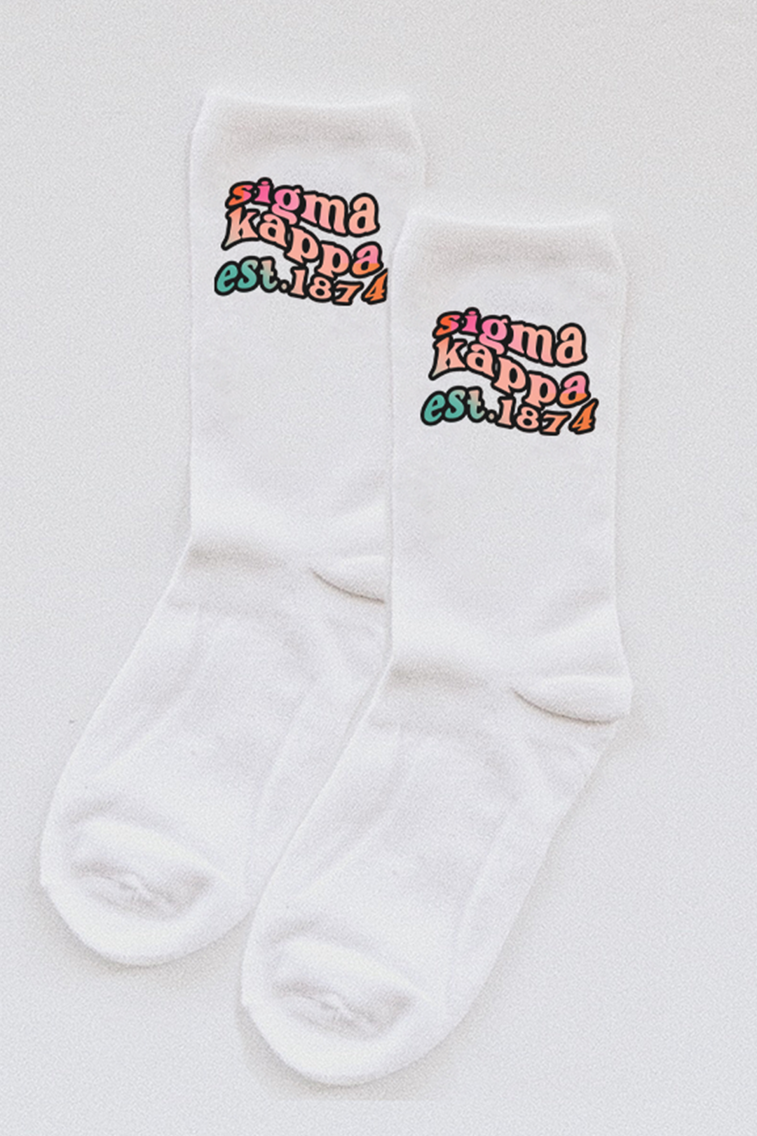 Gradient socks - Sigma Kappa