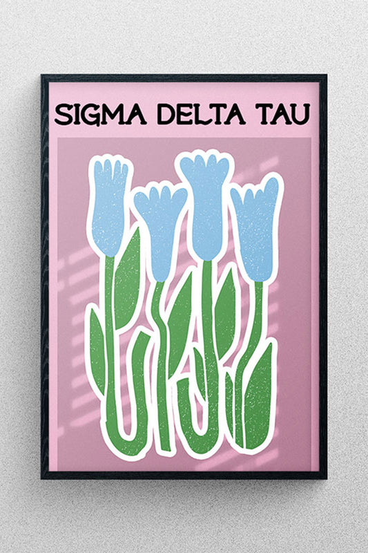 Sigma Delta Tau - Art Print #18 (8.5x11)