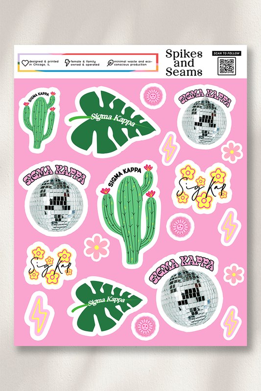 Sticker Sheet #15 - Sigma Kappa