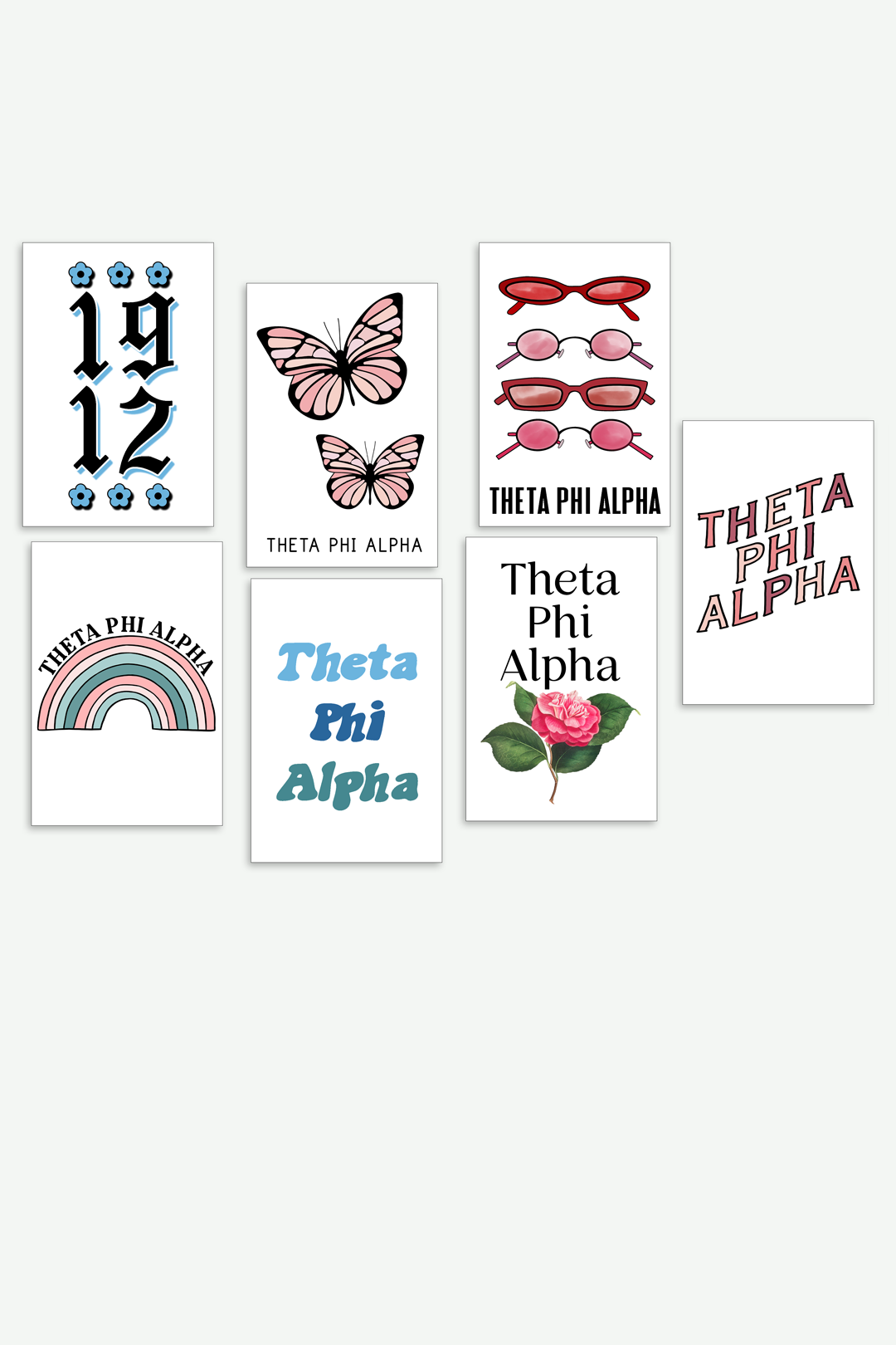Collage kit #1 - Theta Phi Alpha