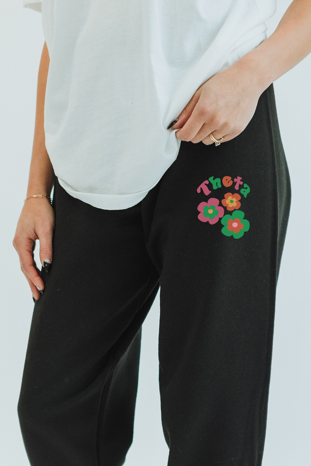Black Groovy sweatpants - Theta