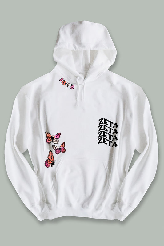 Butterfly hoodie - Zeta