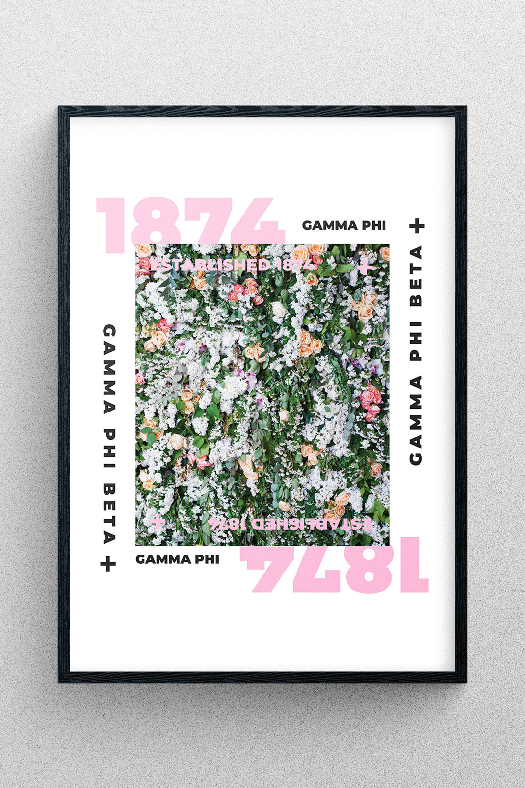 Gamma Phi Beta - Art Print #2 (8.5x11)